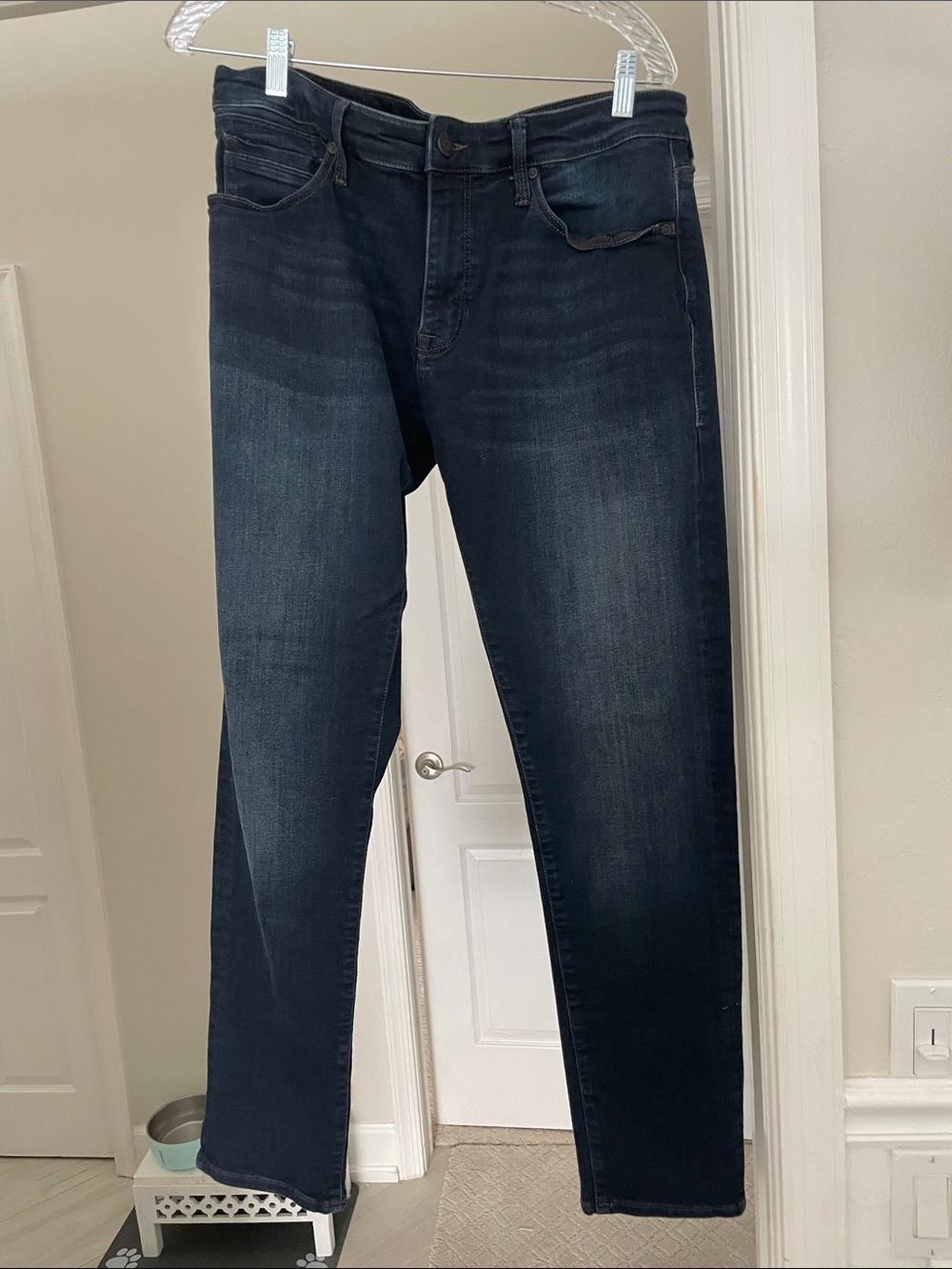 Mavi Men's Slim Straight Jeans in Dark Indigo Wash